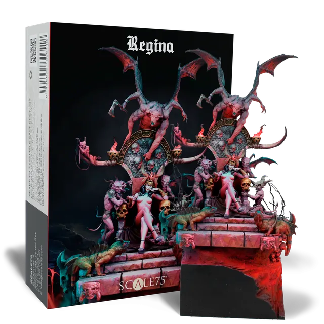 scale75-regina-75mm-figura-in-resina-da-montare-e-dipingere-fantasy image 1