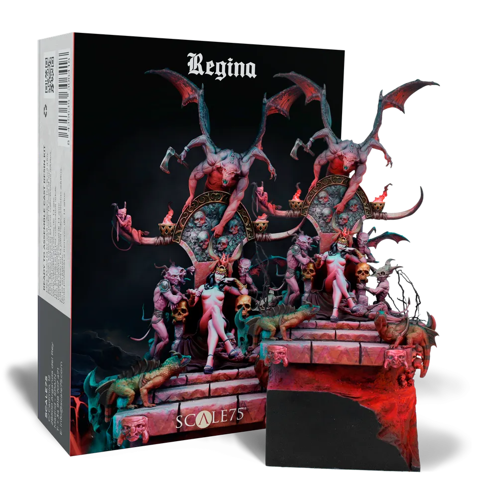 scale75-regina-75mm-figura-in-resina-da-montare-e-dipingere-fantasy image 1