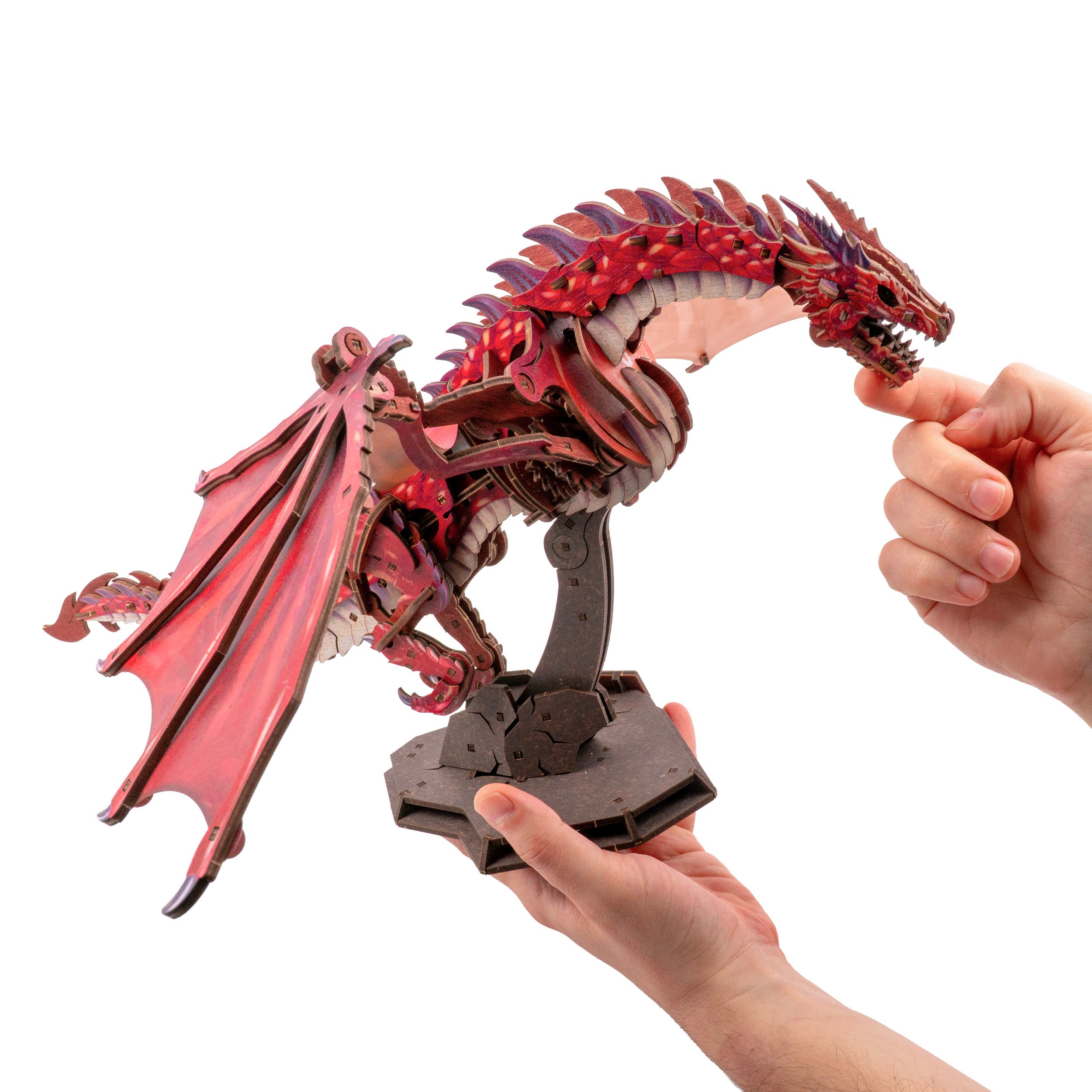 ugears-firestorm-dragon-drago-meccanico-in-legno-advanced image 6