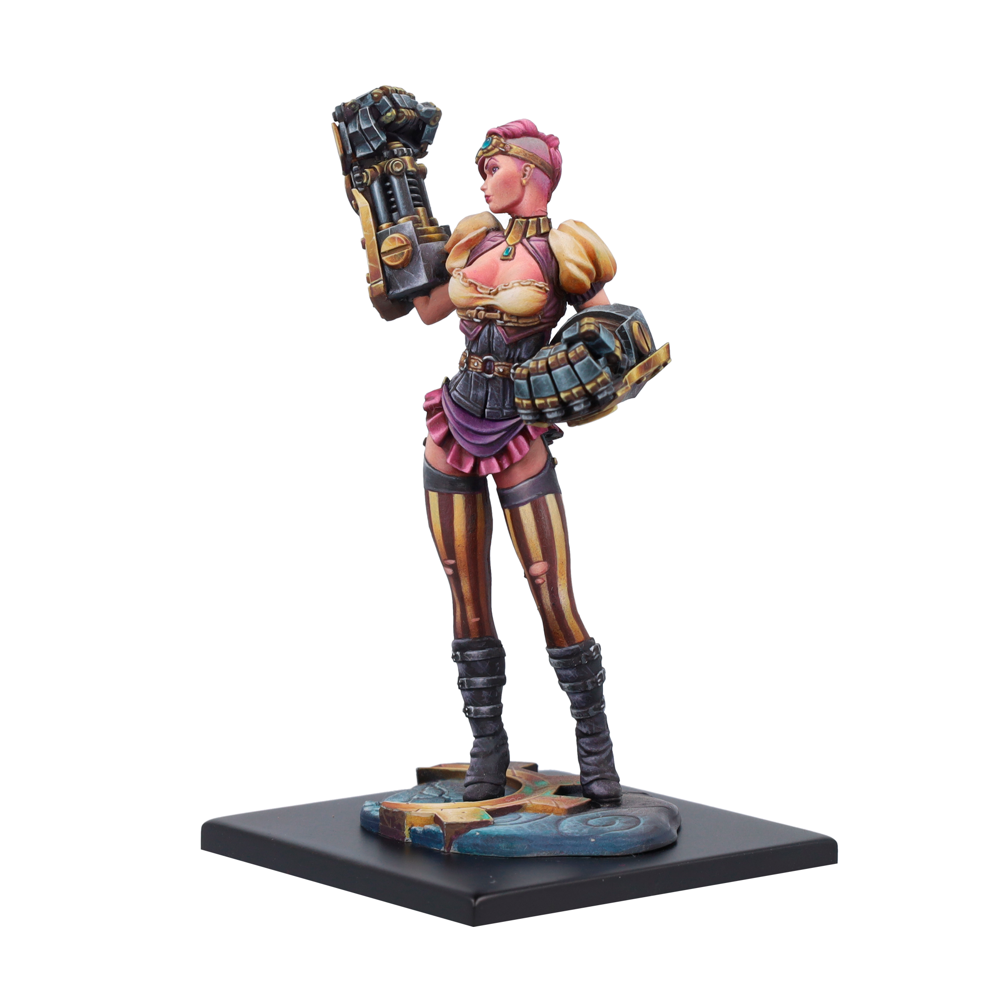 scale75-nancy-steelpunch-miniatura-75mm-resina-e-metallo-bianco-steam-wars image 8