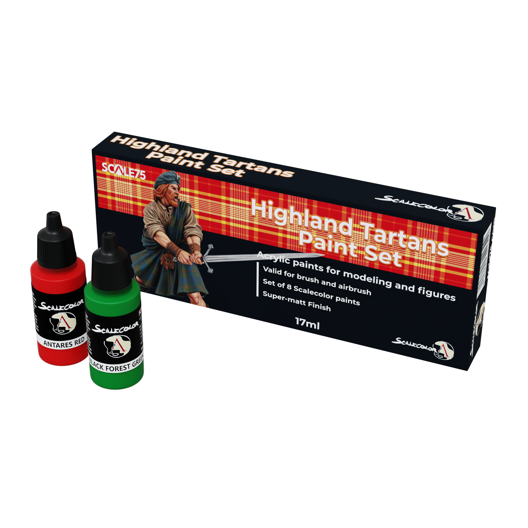 scale75-highland-tartans-set-di-colori-per-modellismo-da-dipingere image 1