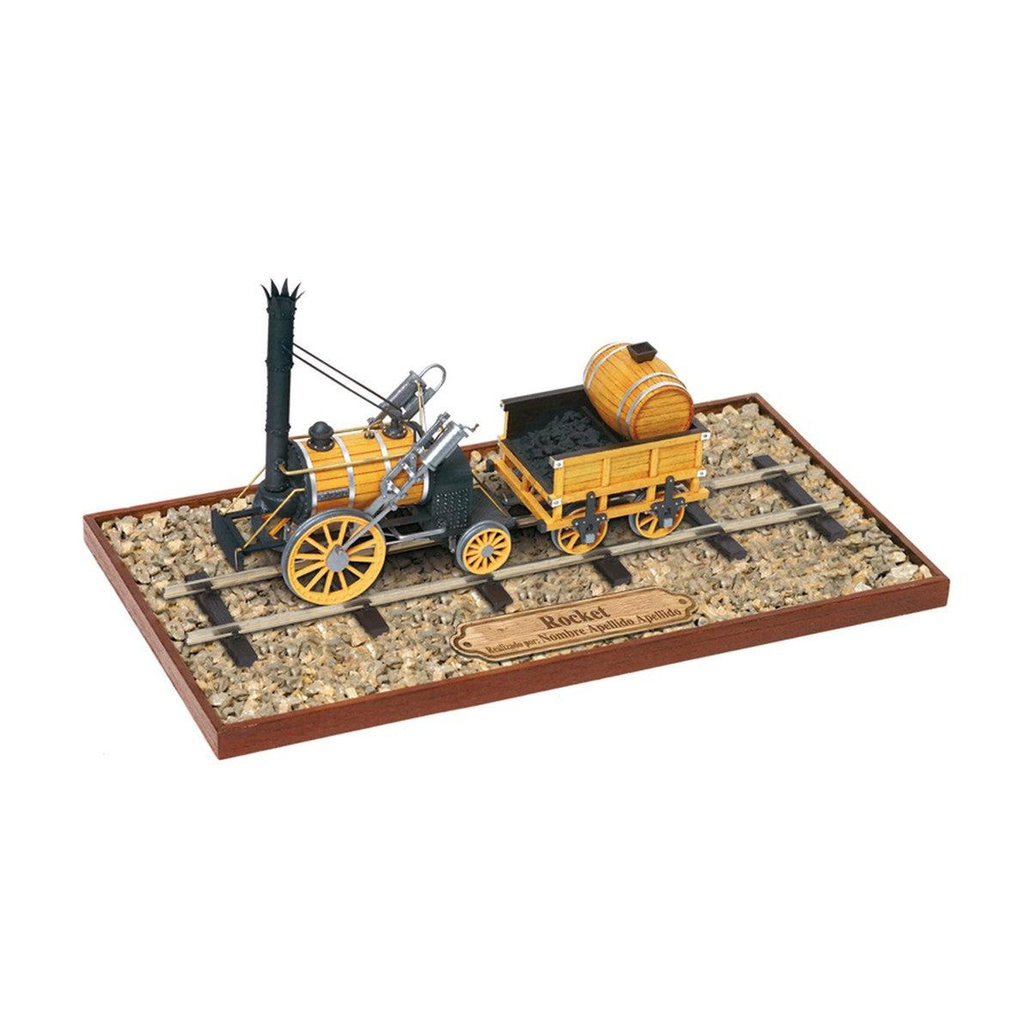 occre-locomotiva-rocket-1829-kit-modellismo-ferroviario-in-legno image 6