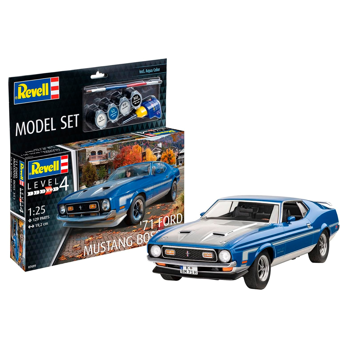ak-interactive-1-25-model-set-71-mustang-boss-351 image 2