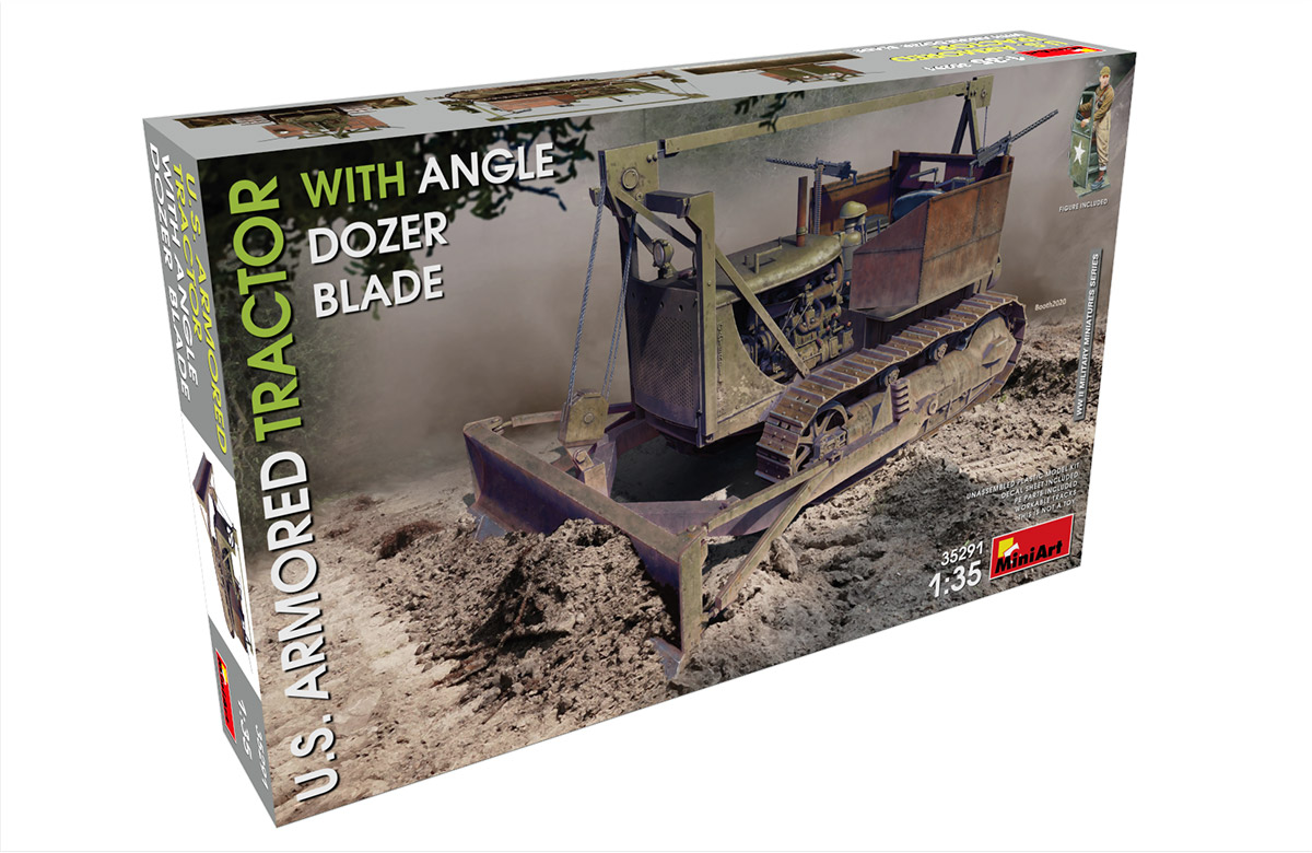 ak-interactive-u-s-armored-tractor-con-angle-dozer-blade-in-scala-1-35 image 2