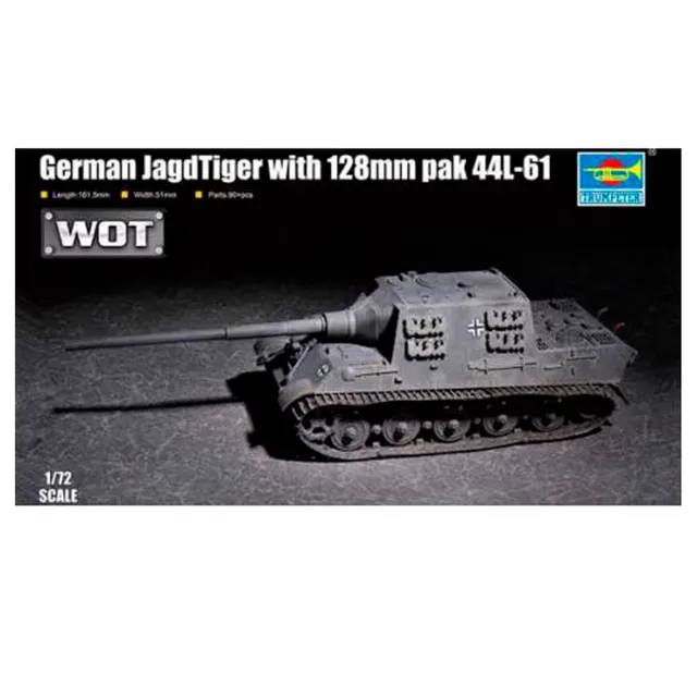 ak-interactive-german-jagdtiger-128mm-pak44-l-61-wot-scala-1-72 image 1