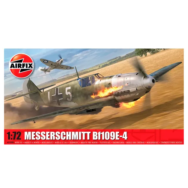 ak-interactive-messerschmitt-bf-109e-4-1-72-kit-aereo-ww2 image 1