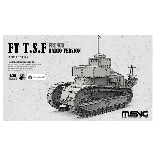 ak-interactive-1-35-french-ft-t-s-f-radio-version-con-resina-carro-modellismo image 1