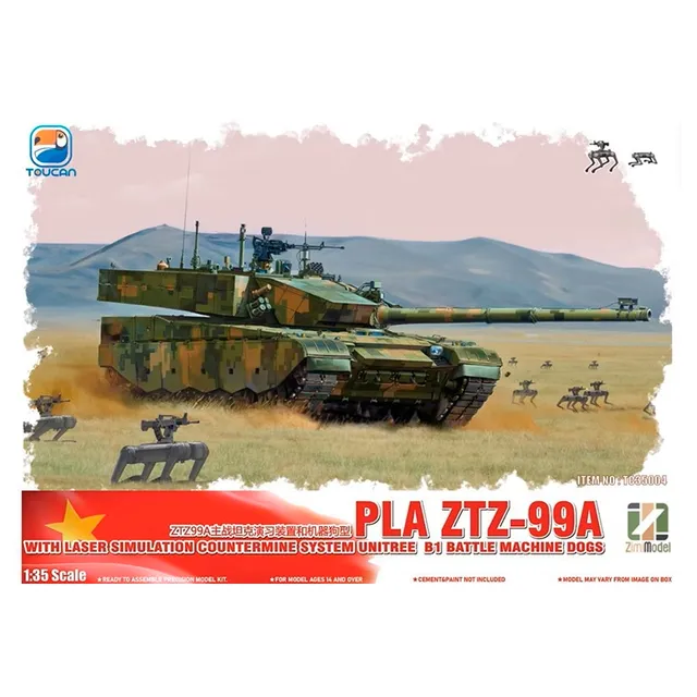 ak-interactive-1-35-china-main-battle-tank-ztz-99a-kit-di-modellismo-carro-armat image 1