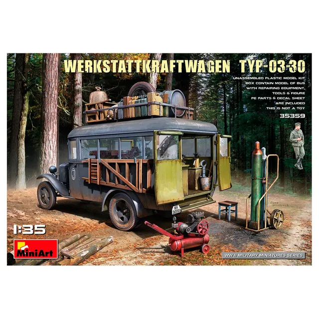 ak-interactive-werkstattkraftwagen-typ-03-30-1-35-kit-di-modellismo-militare image 1