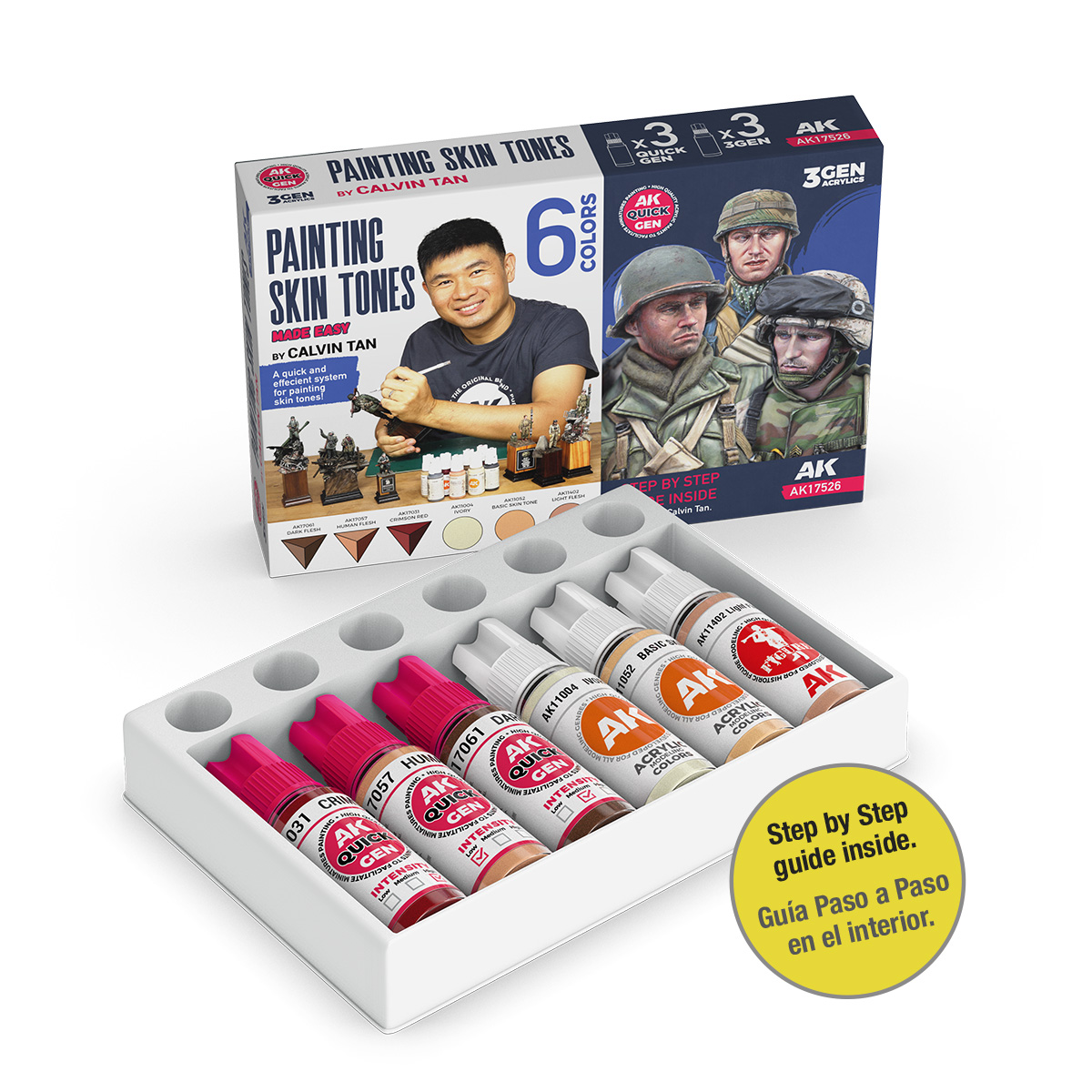 ak-interactive-set-pintado-tonos-de-piel-f-cil-por-calvin-tan-3gen-pintura-acril image 2