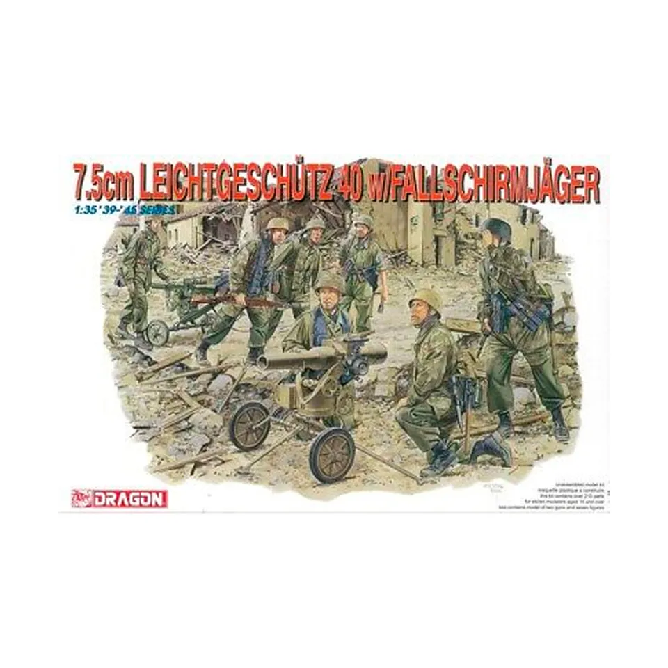ak-interactive-1-35-7-5cm-leichtgesch-tz-40-con-fallschirmj-ger image 1