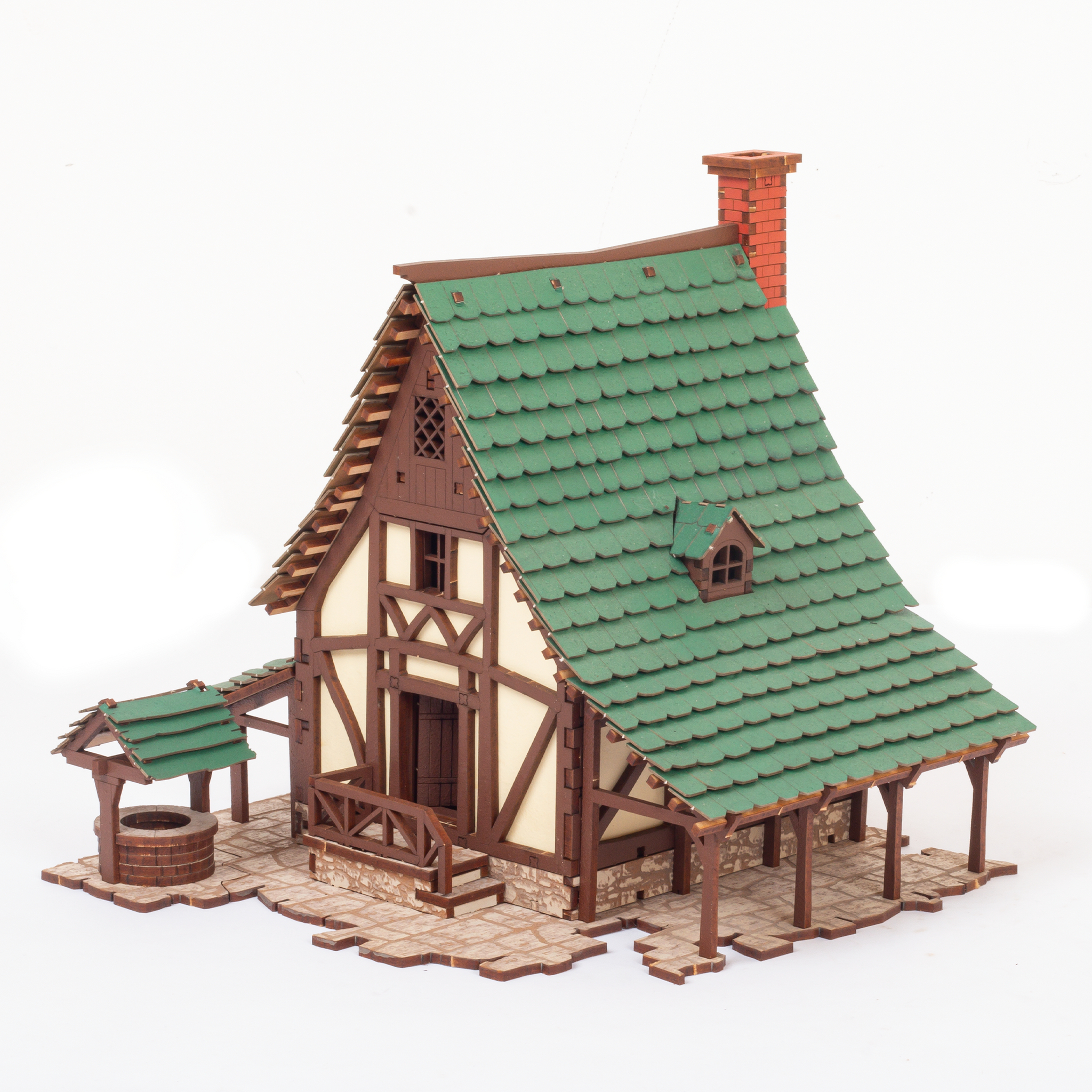 ak-interactive-green-gables-medieval-european-peasant-dwelling-28mm-kit-diorama image 2
