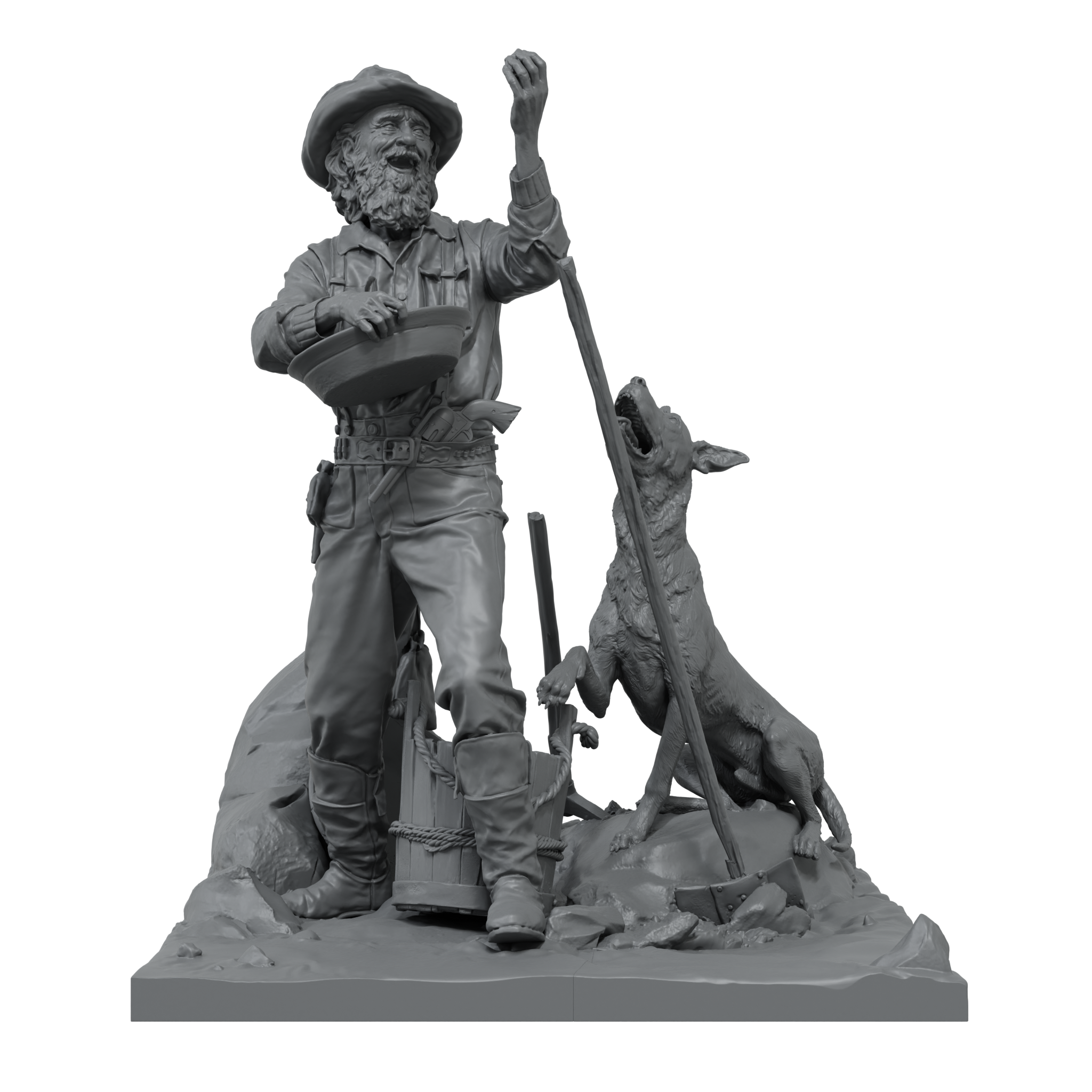 scale75-gold-rush-california-1849-miniatura-storica-75mm-in-resina image 2