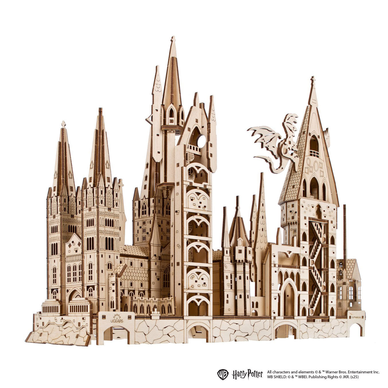 ugears-hogwarts-castle-kit-di-modellismo-in-legno-harry-potter image 3