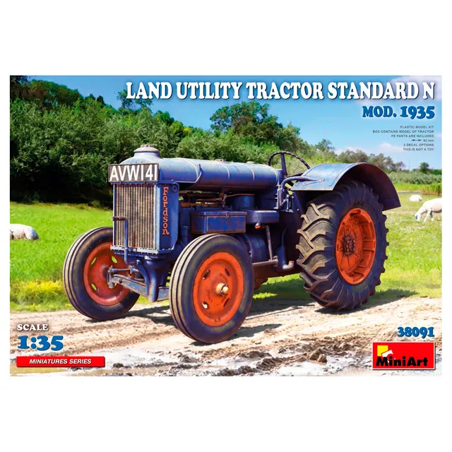 ak-interactive-1-35-land-utility-tractor-standard-n-mod-1935-kit-modellismo image 1