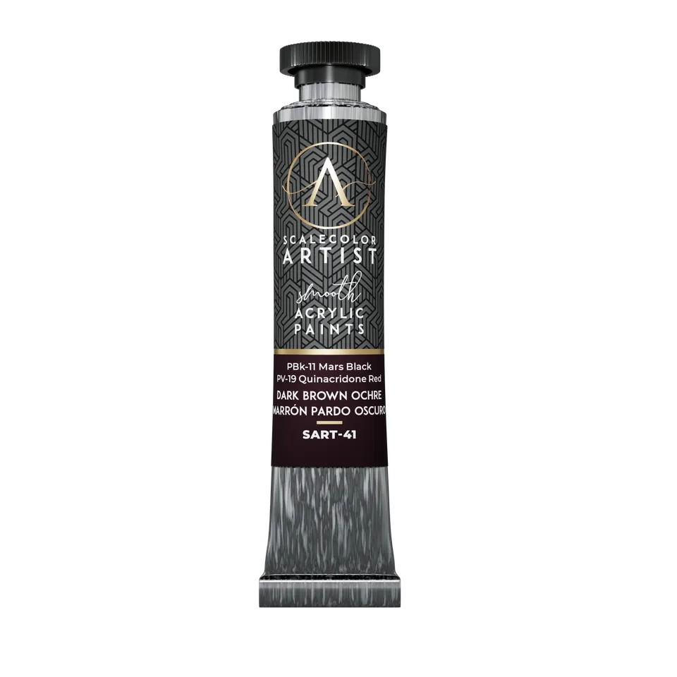 scale75-dark-brown-ochre-20ml-pittura-acrilica-cremosa-premium-scalecolor image 1