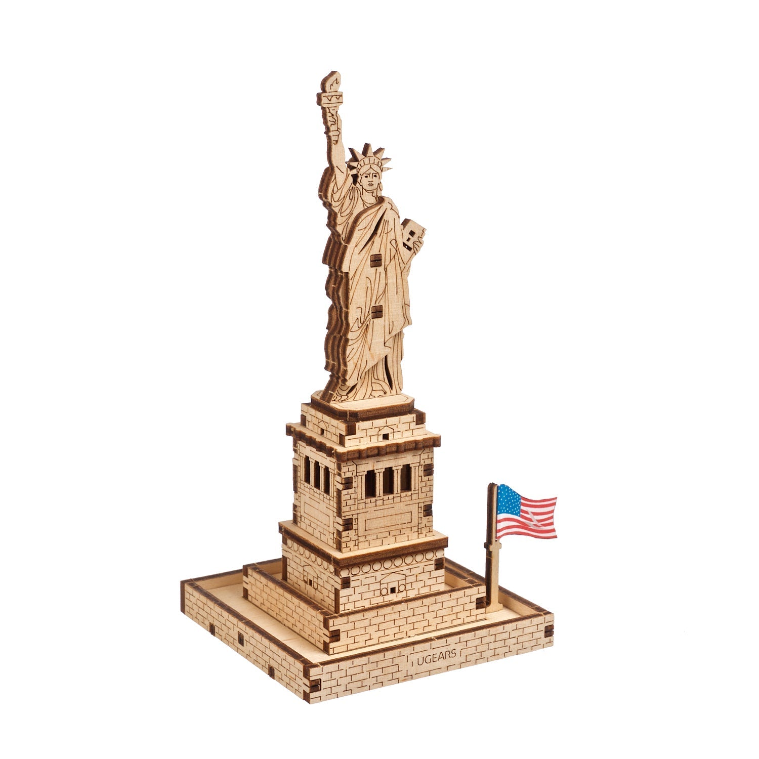 ugears-statua-della-libert-kit-di-modellismo-meccanico-in-legno image 3