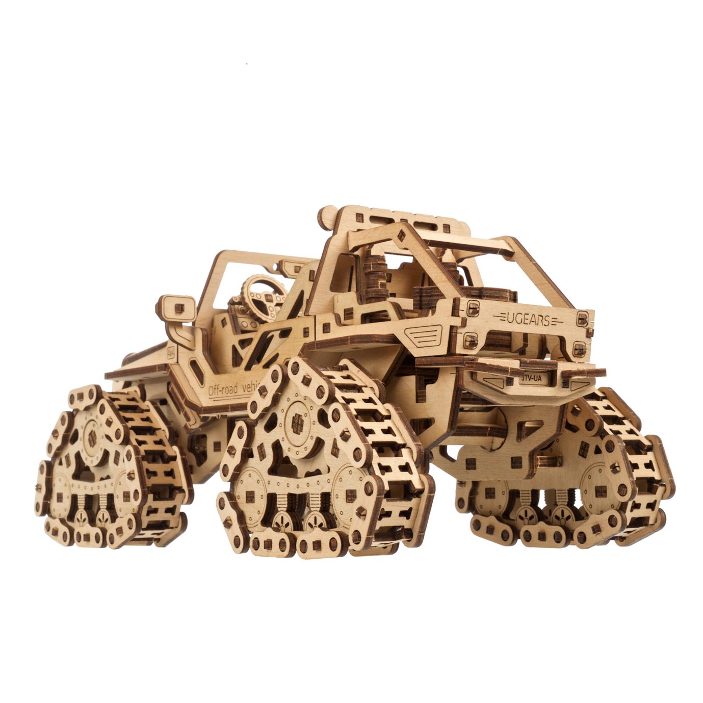 ugears-tracked-off-road-vehicle-fuoristrada-cingolato-in-legno-1-24 image 2