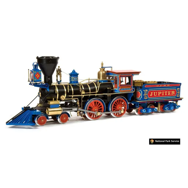occre-jupiter-kit-locomotiva-americana-4-4-0-modellismo-ferroviario image 1