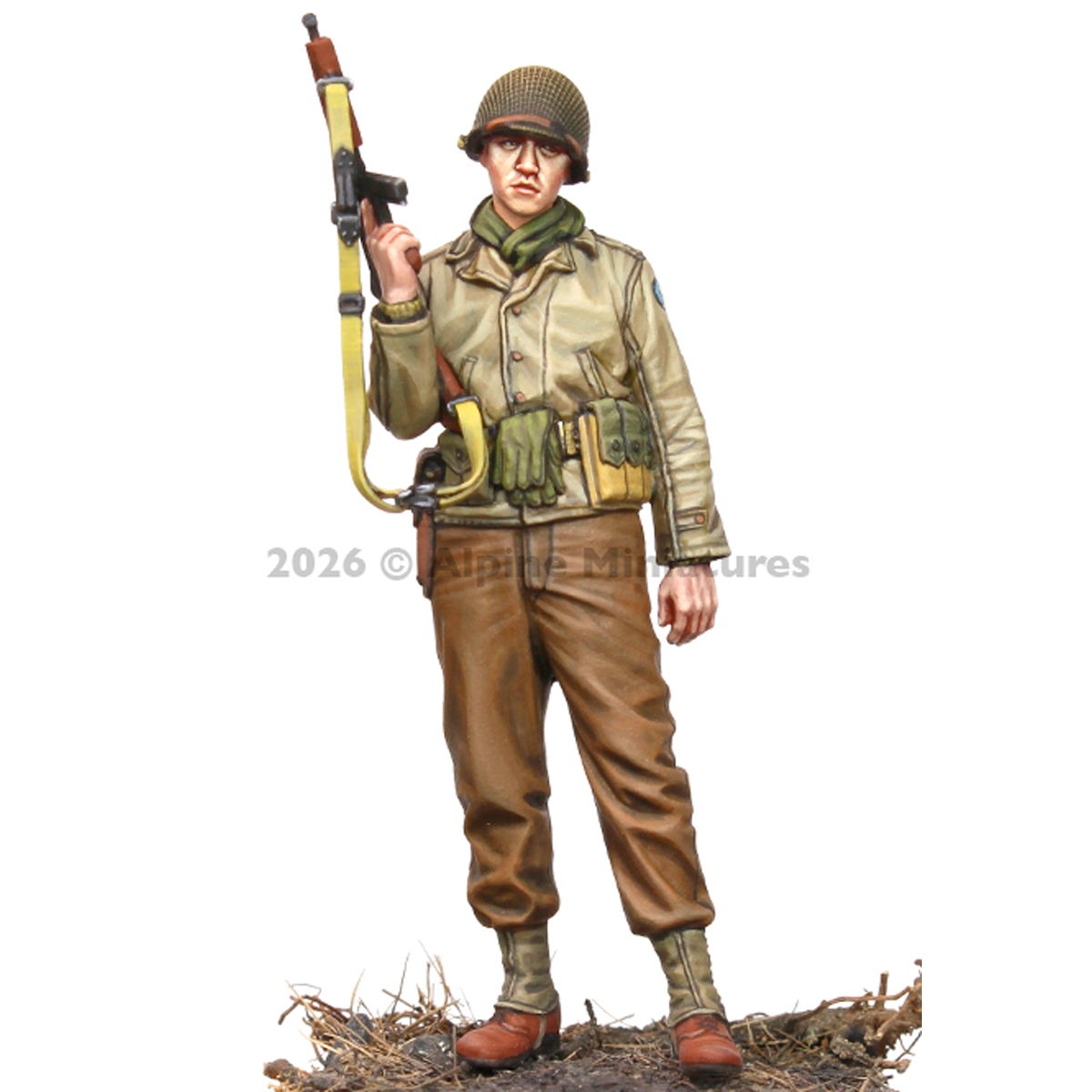 ak-interactive-ww2-us-infantry-officer-1-35-figura-militare image 1