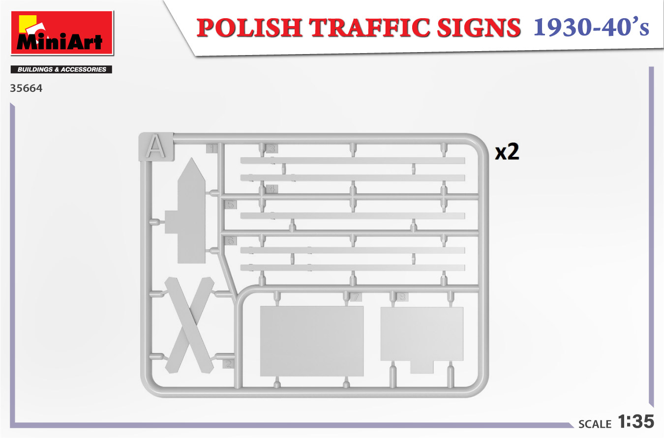 ak-interactive-1-35-polish-traffic-signs-1930-40-s-cartelli-stradali-polacchi-pe image 3