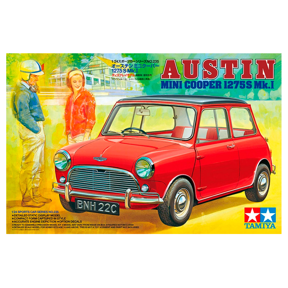 ak-interactive-1-24-austin-mini-cooper-1275s-mk-i-kit-modellismo-auto-da-costrui image 1