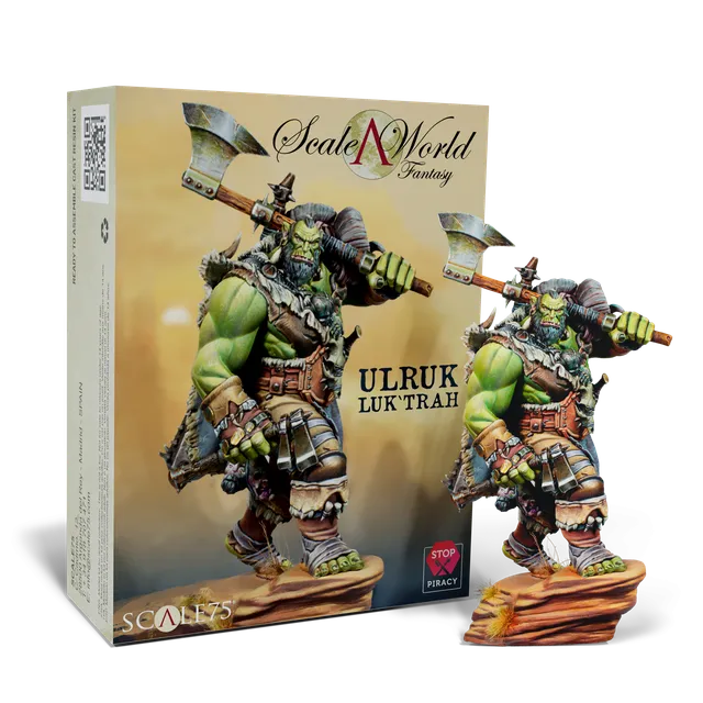 scale75-ulruk-luk-trah-75mm-miniatura-orco-con-ascia-in-resina image 1