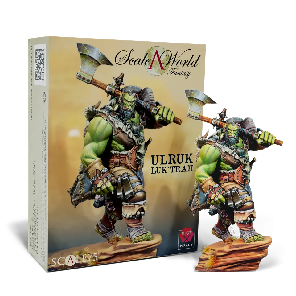 scale75-ulruk-luk-trah-75mm-miniatura-orco-con-ascia-in-resina image 1