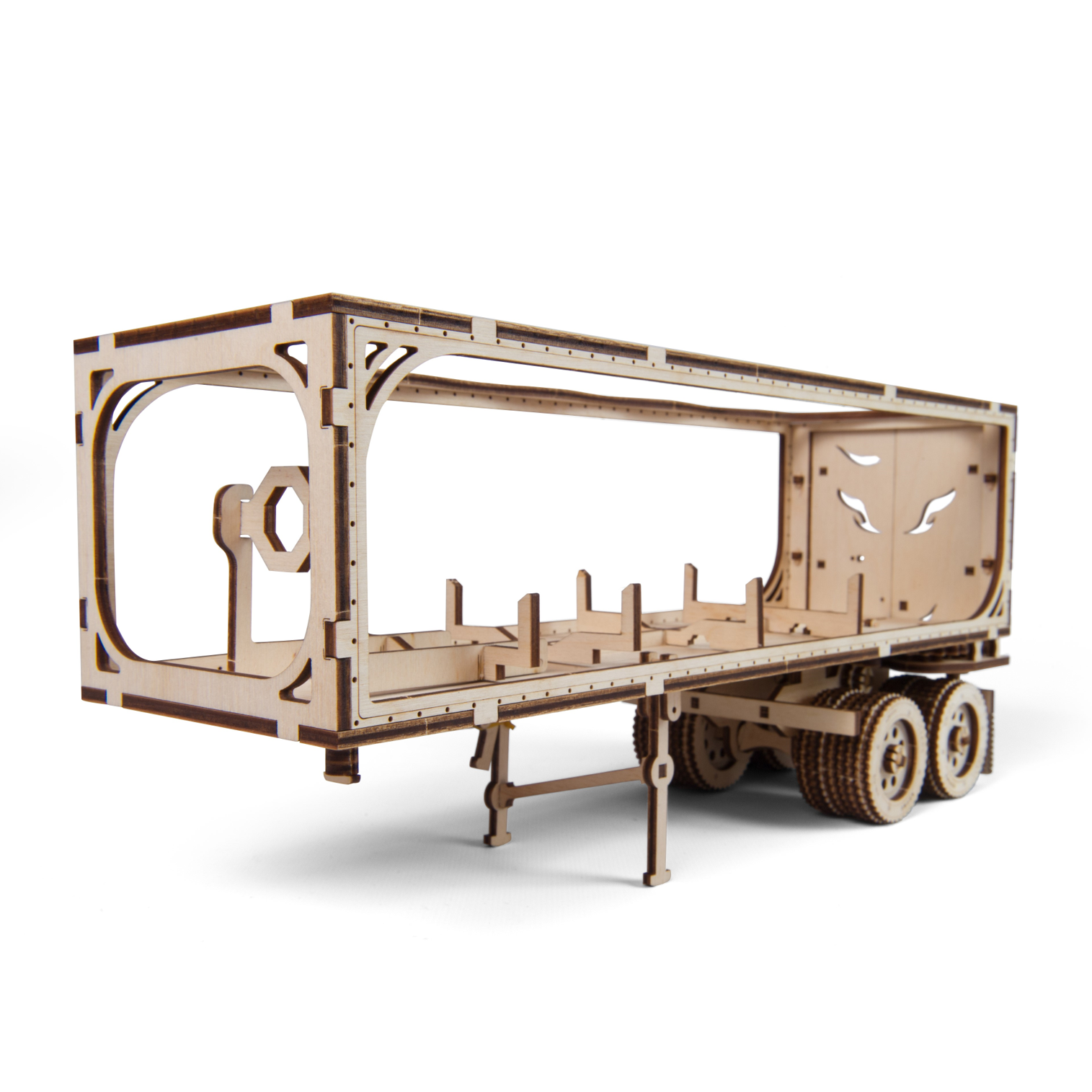 ugears-heavy-boy-truck-trailer-vm-03-rimorchio-meccanico-in-legno-da-costruire image 2