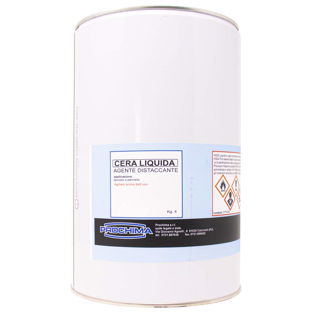 prochima-cera-sintetica-liquida-bianca-opaca-da-4-kg-per-stampi-a-spruzzo image 1