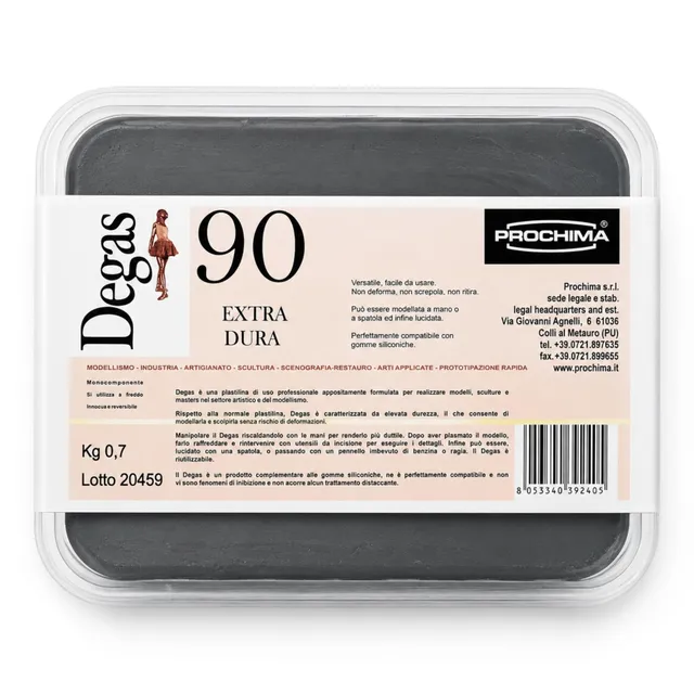 prochima-degas-90-plastilina-professionale-extra-dura-700-g image 1