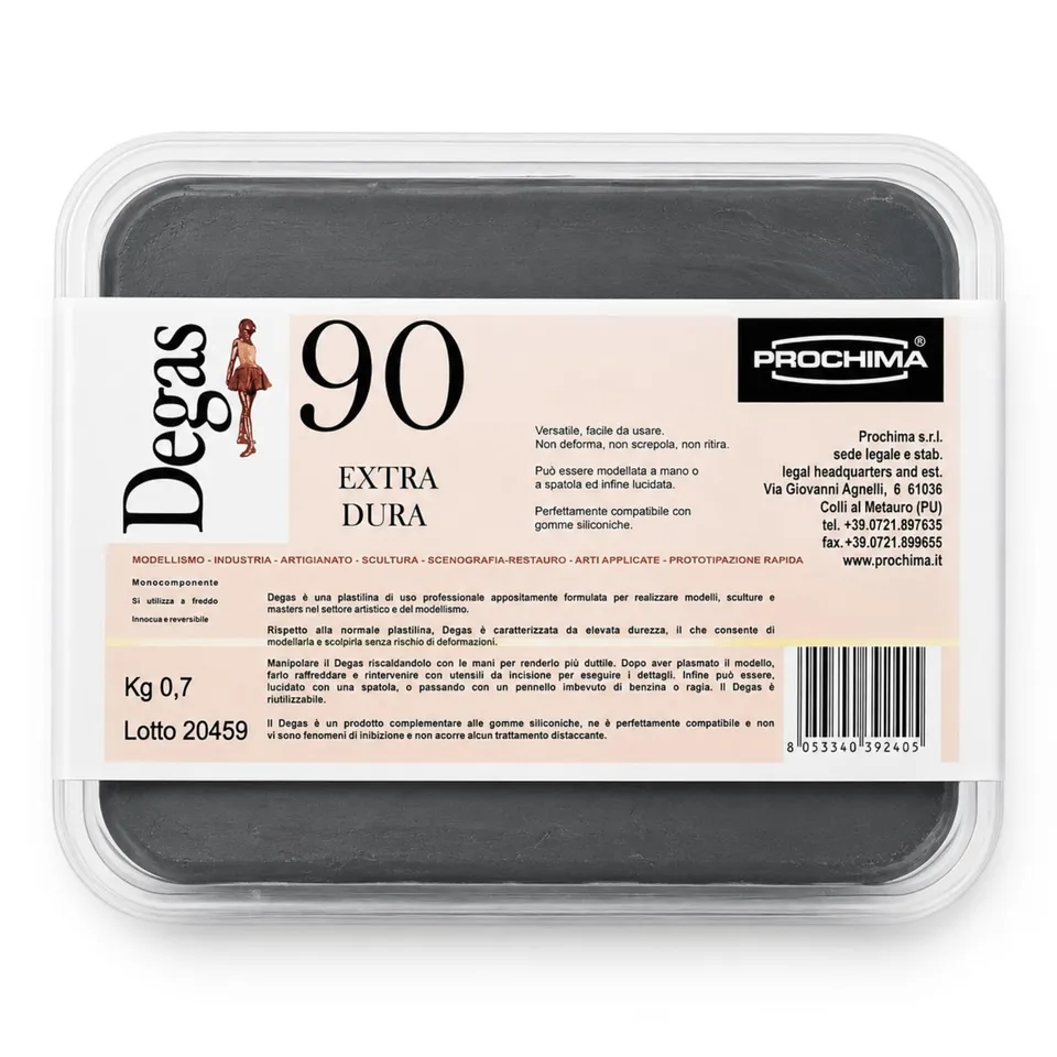 prochima-degas-90-plastilina-professionale-extra-dura-700-g image 1