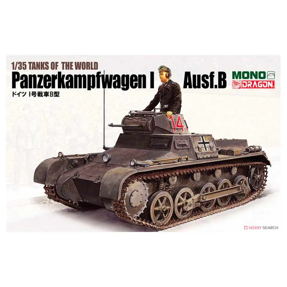 ak-interactive-pz-kpfw-i-ausf-b-1-35-kit-carro-armato-tedesco image 1