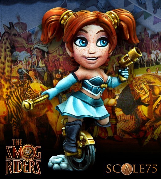 scale75-mirabella-miller-the-smog-riders-miniatura-chibi-35mm-in-resina image 2