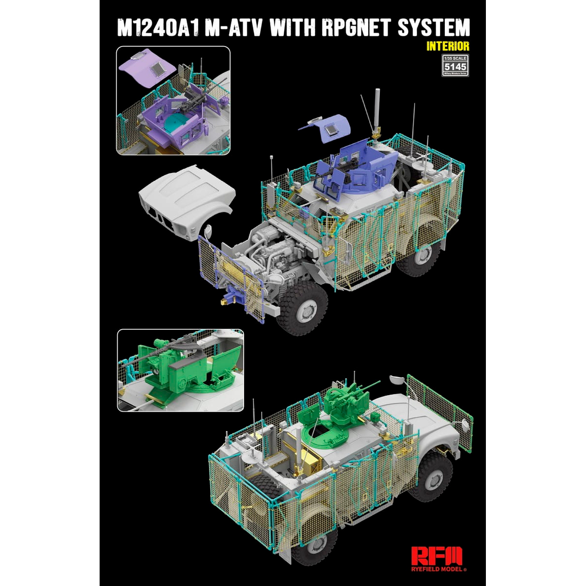 ak-interactive-1-35-m1240a1-matv-with-rpg-net-system-kit-modello image 4