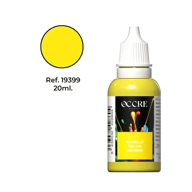 occre-vernice-acrilica-gialla-20-ml-per-modellismo image 1