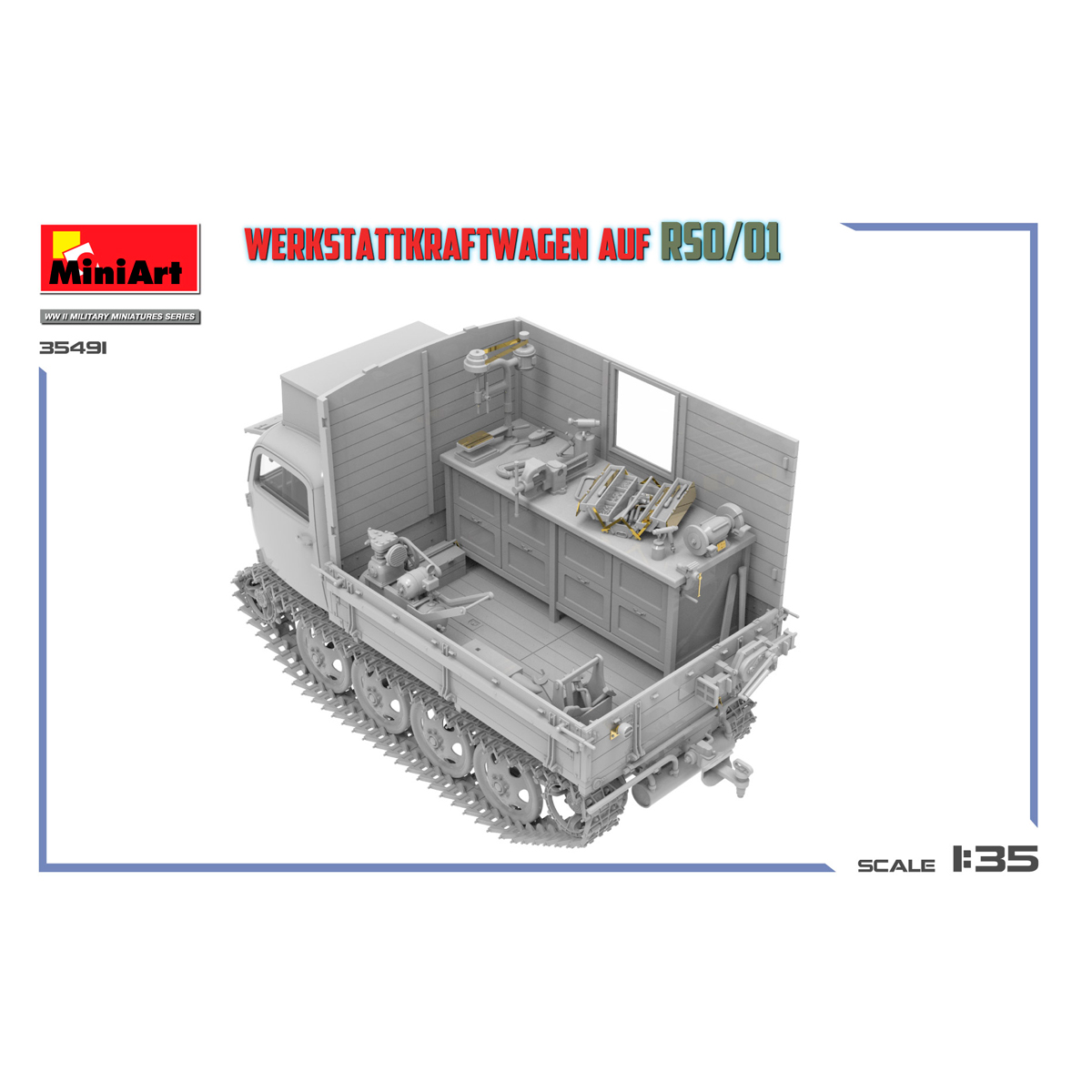 ak-interactive-1-35-werkstattkraftwagen-auf-rso-01-kit-veicolo-da-riparazione image 3