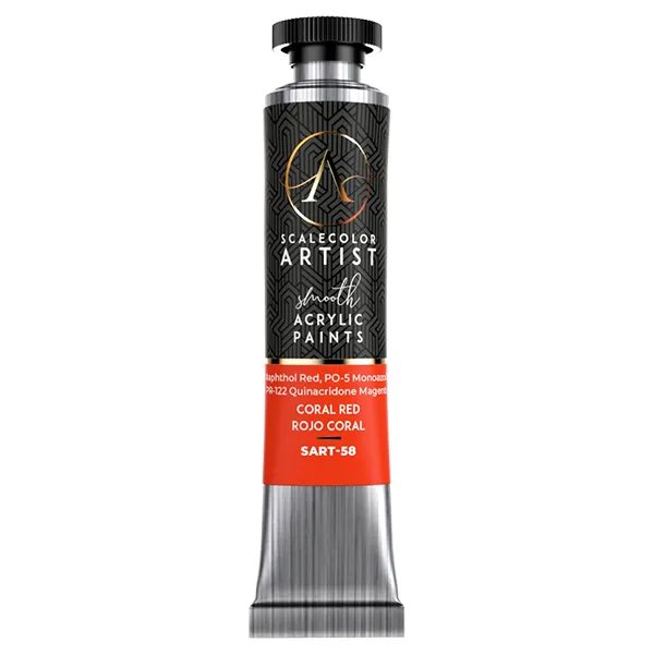 scale75-scalecolor-artist-coral-red-pittura-acrilica-cremosa-20-ml image 1
