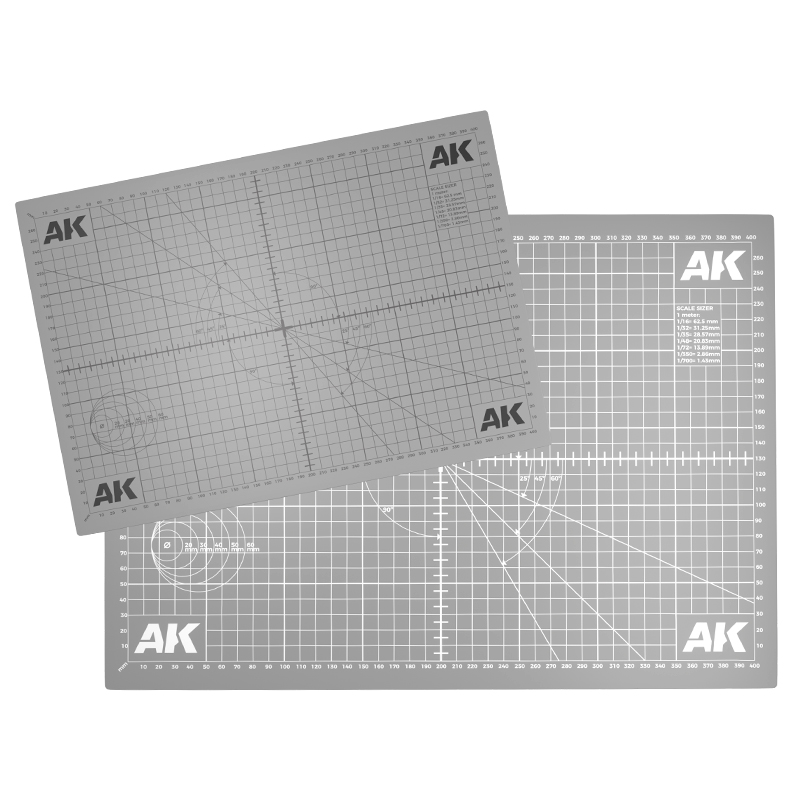 ak-interactive-ak-cutting-mat-a4-tagliere-da-taglio-per-modellismo image 1