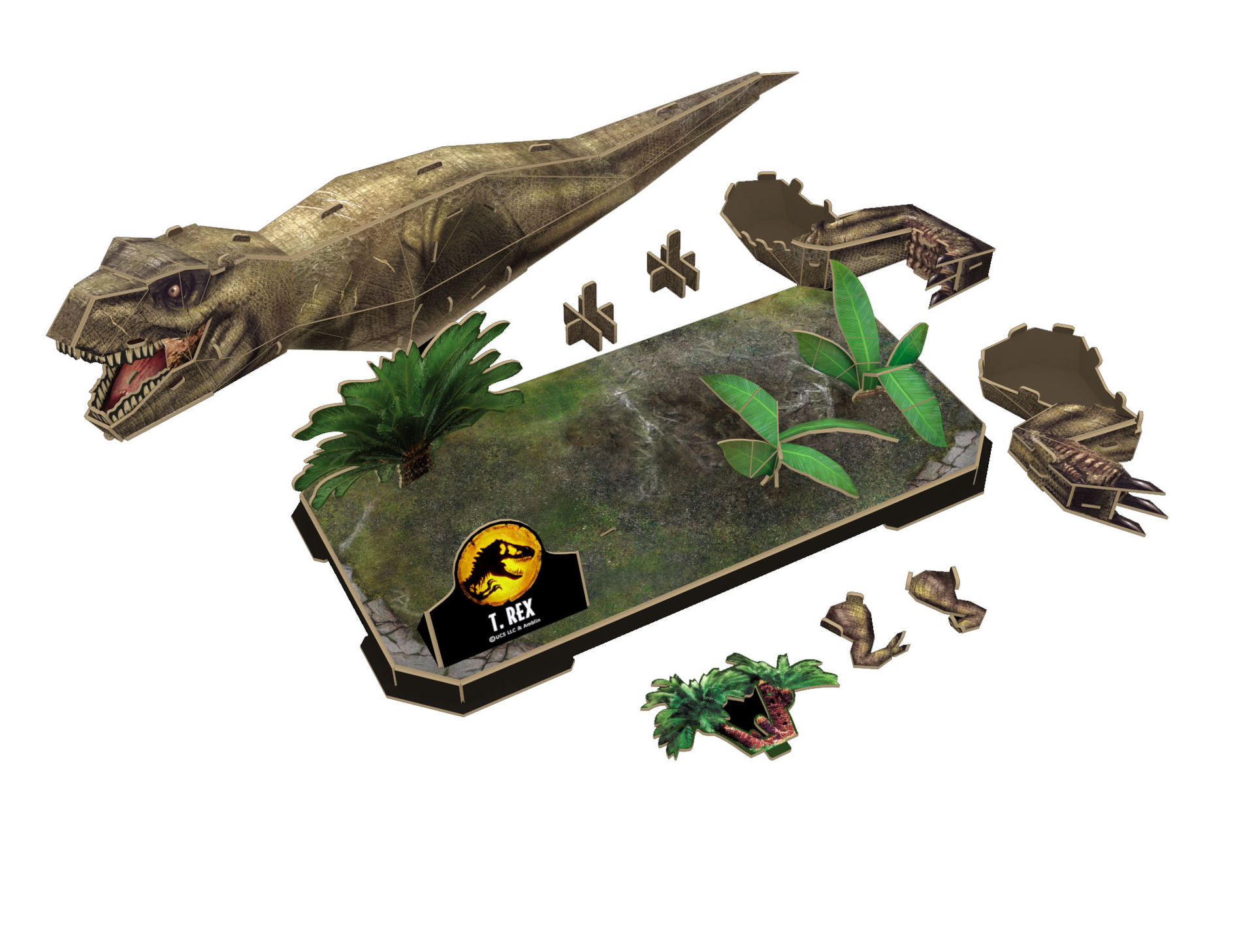 ak-interactive-3d-puzzle-jurassic-world-dominion-t-rex image 4