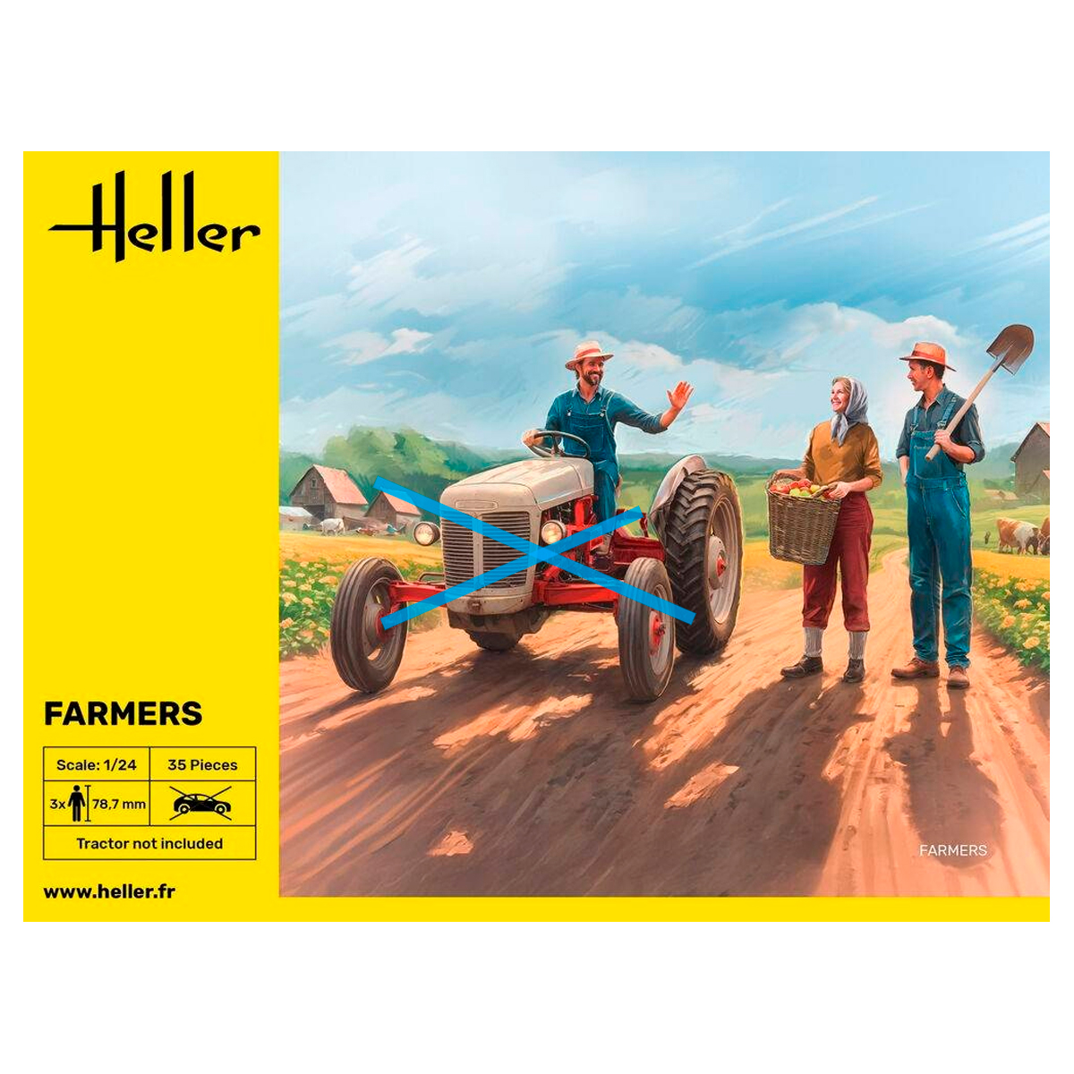 ak-interactive-1-24-farmers-set-di-figure-agricole-da-montare-e-dipingere image 1