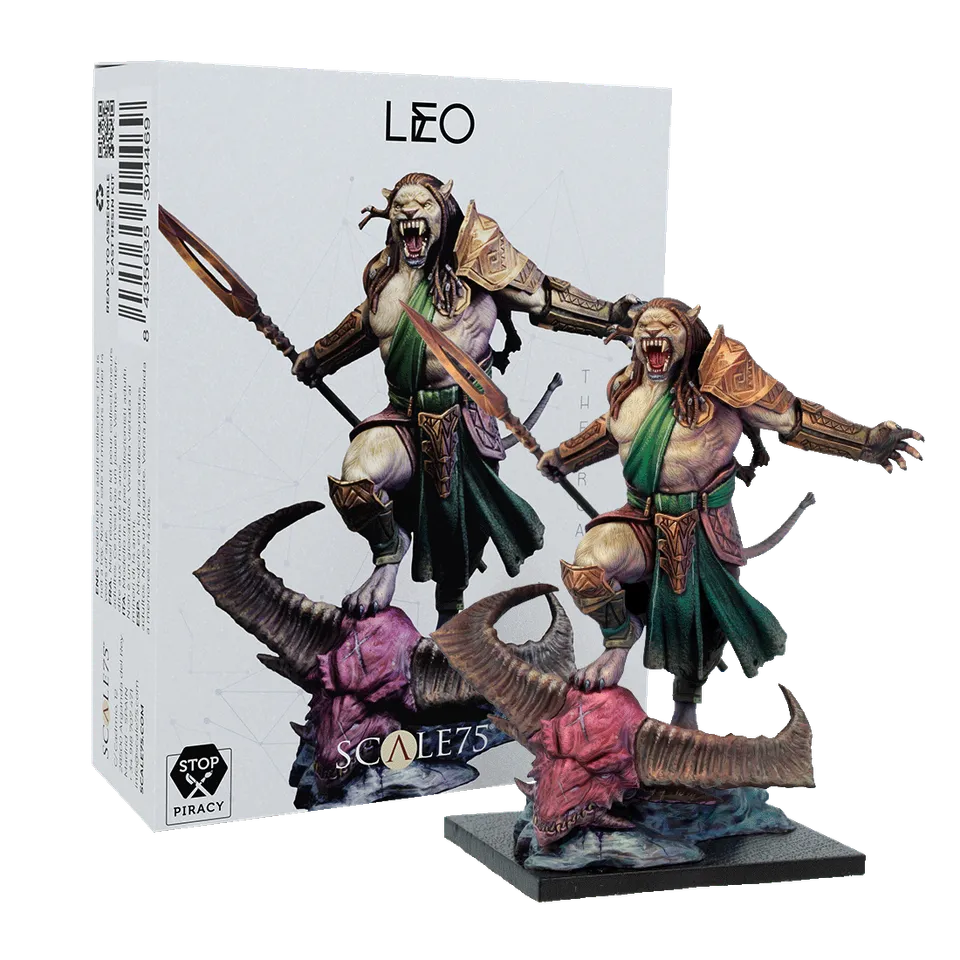 scale75-leo-miniatura-resina-zodiac-mystic-signs-da-dipingere image 1