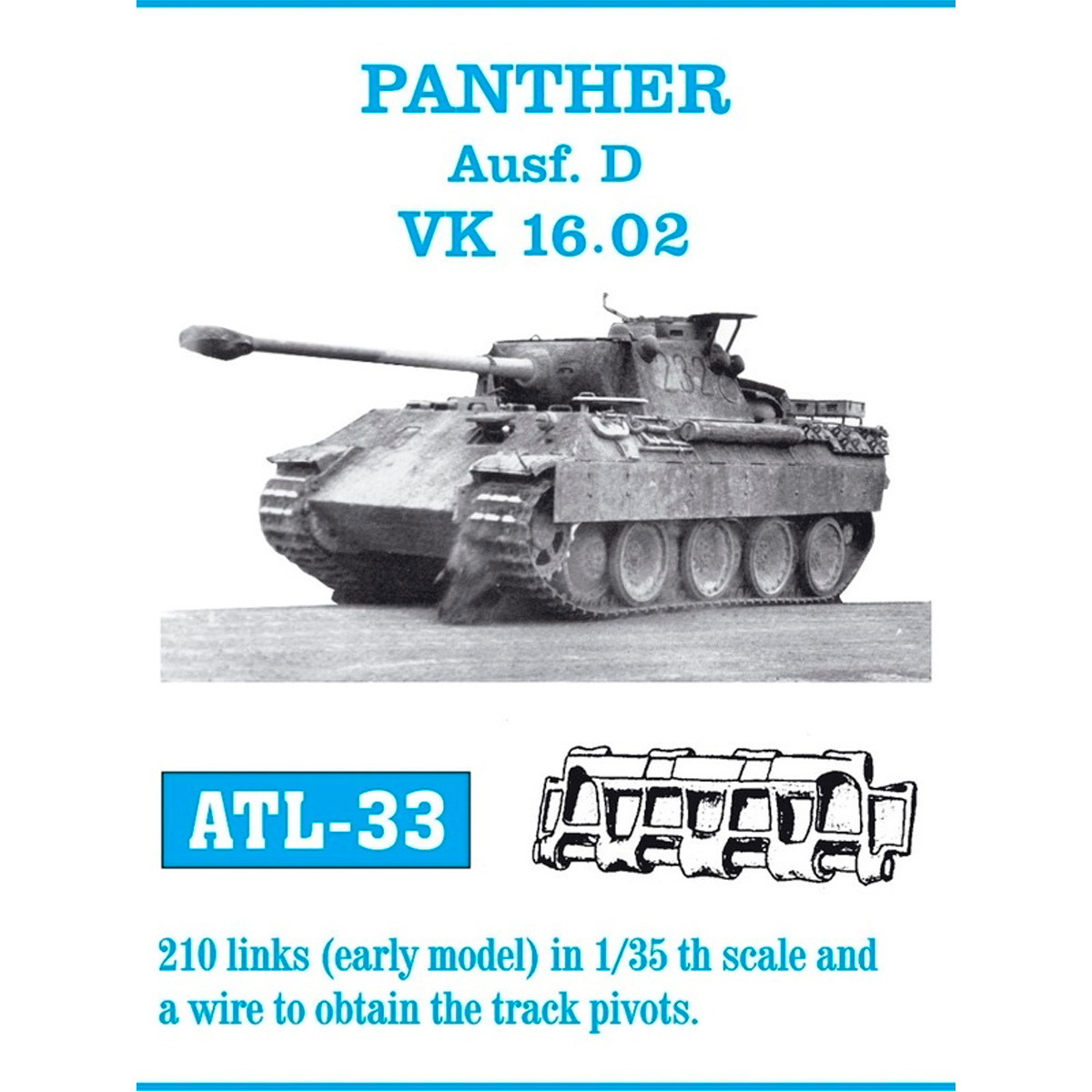 ak-interactive-1-35-metal-tracks-panther-ausf-d-vk-16-02-cingoli-metallici image 1