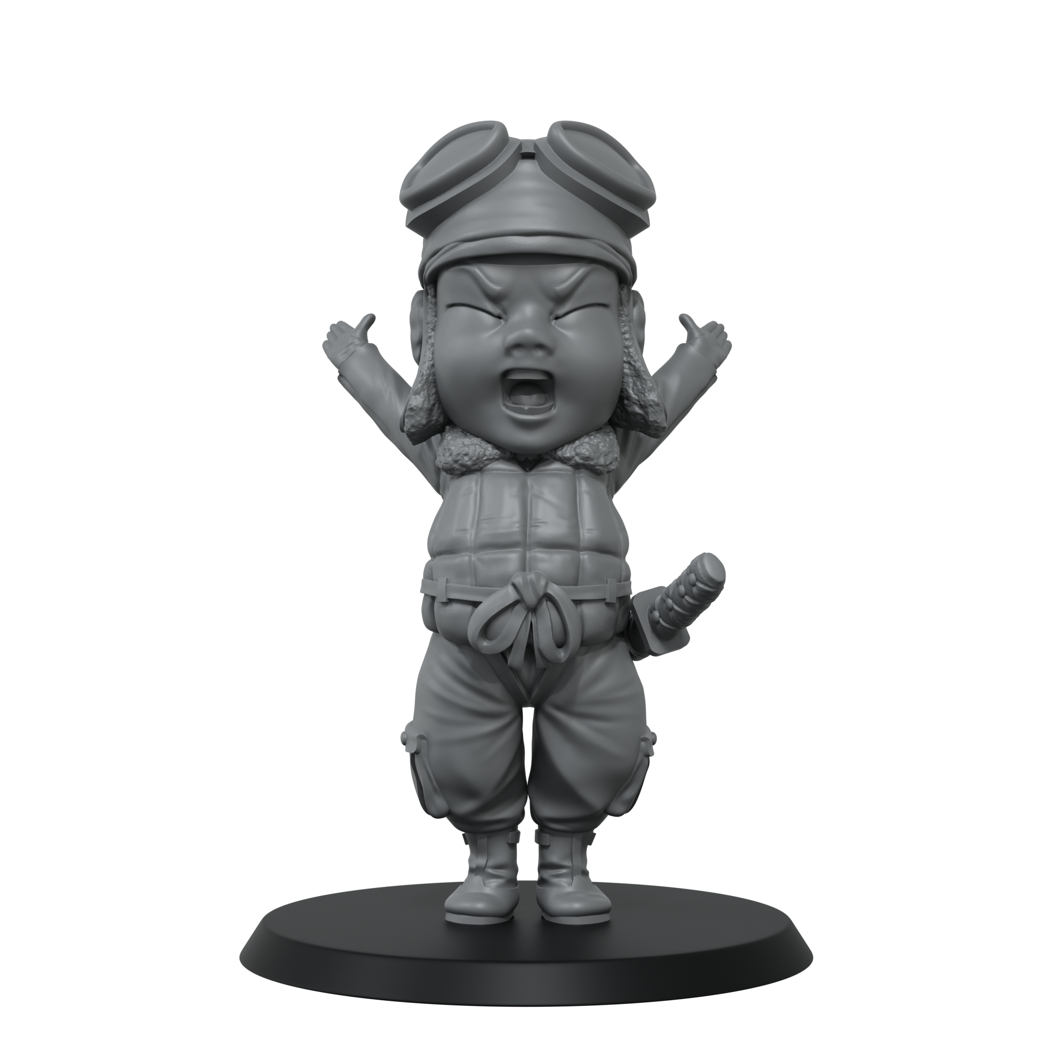 scale75-the-smog-riders-wwii-kenji-kimura-miniatura-in-resina-35mm-da-assemblare image 2