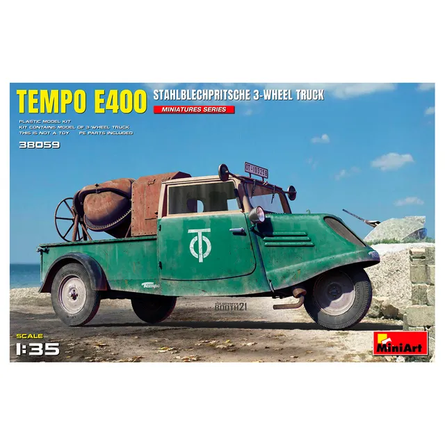 ak-interactive-1-35-tempo-e400-stahlblechpritsche-3-wheel-truck-camion-a-3-ruote image 1