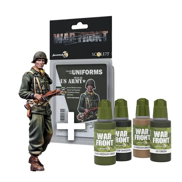 scale75-pack-us-lieutenant-us-army-1944-45-paint-set-scala-1-35 image 1