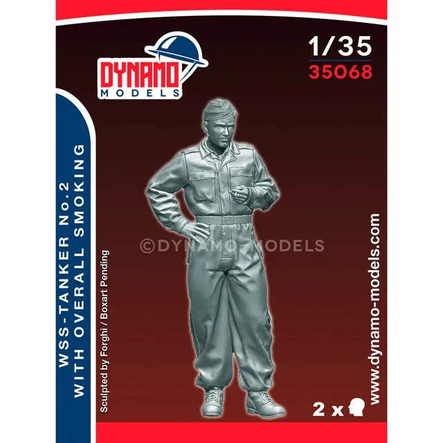 ak-interactive-1-35-wss-panther-crew-no-2-smoking-figura-carrista image 1