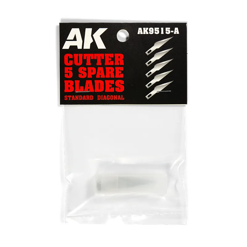 ak-interactive-cuchillas-diagonales-est-ndar-set-di-5-lame-di-ricambio-per-colte image 1
