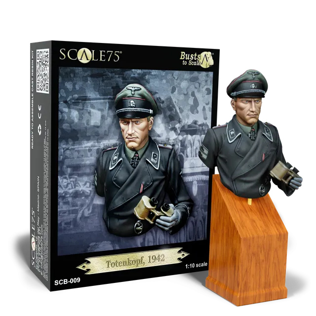 scale75-warfront-totenkopf-1942-busto-in-resina-1-10-da-montare-e-dipingere image 1