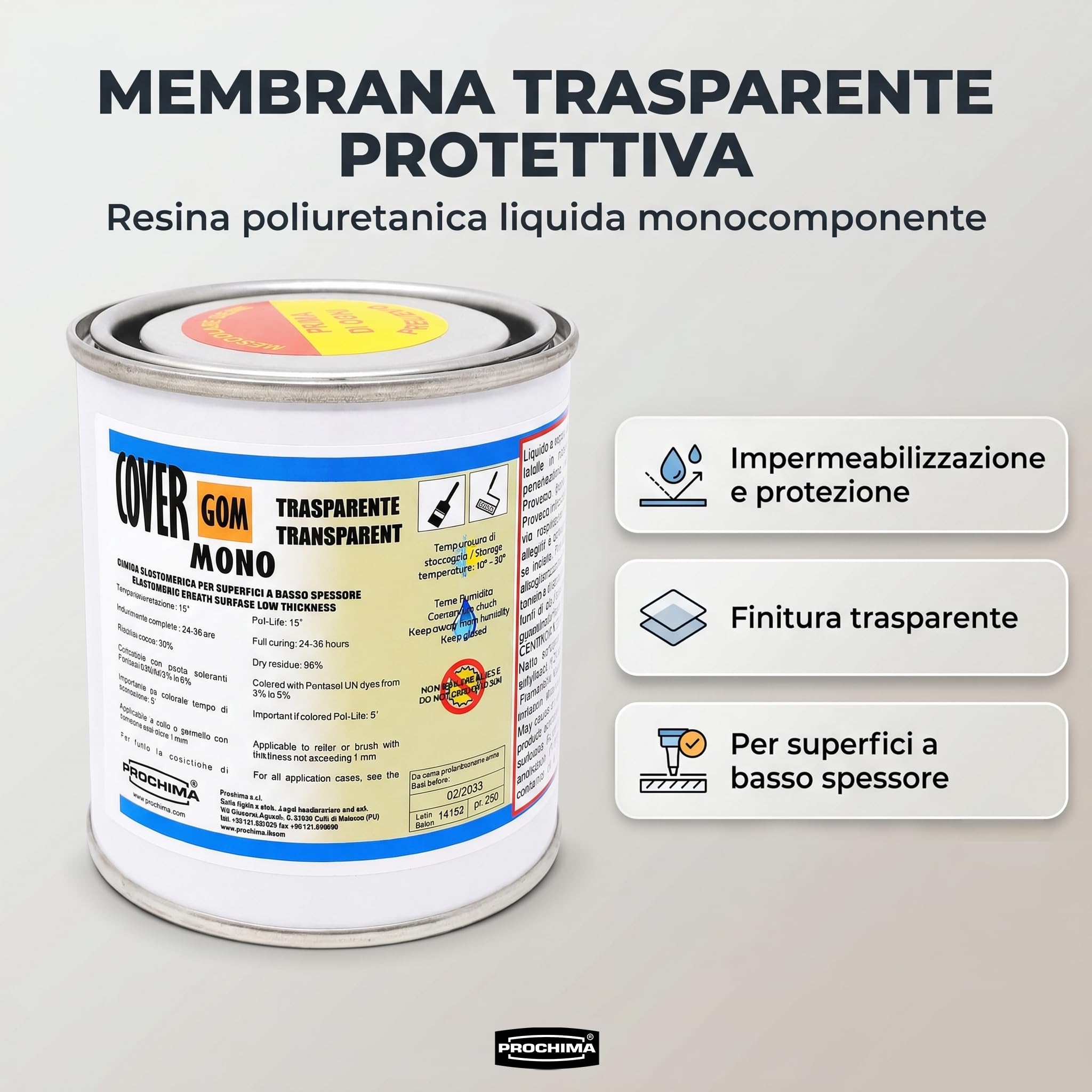 prochima-covergom-mono-trasparente-1000-g-membrana-poliuretanica-liquida image 2